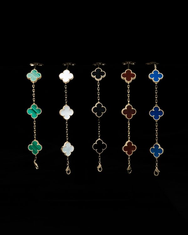 5 Motif Bracelet 18kt (Red) - Image 5